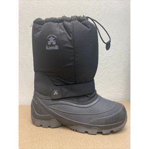 Kamik Black Kids Snow Boots